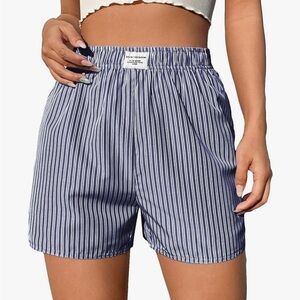 Women’s High Waisted Stripped Shorts